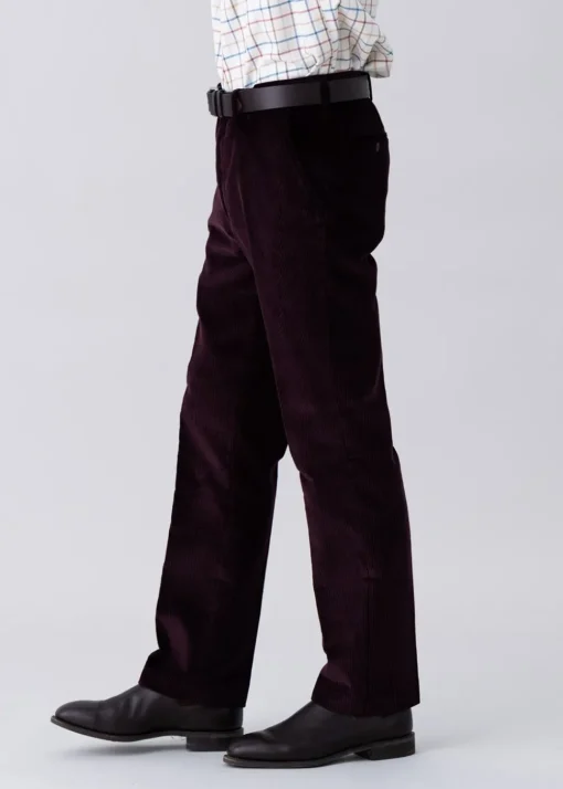 Warwick Cord Trousers - Wine
