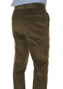 Warwick Cord Trousers - Light Stone