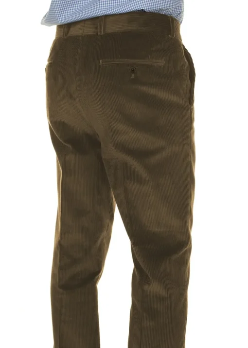 Warwick Cord Trousers - Light Stone