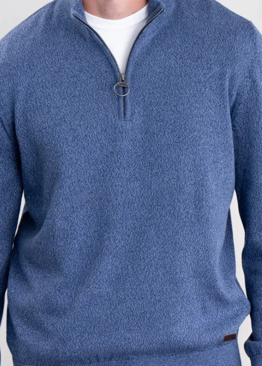 Whitfield Half Zip Sweater - Navy