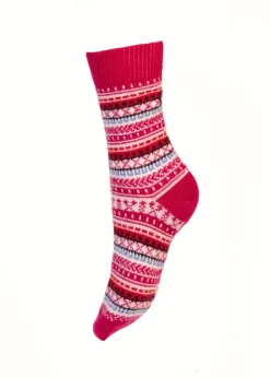 Whitton Socks - Fuchsia
