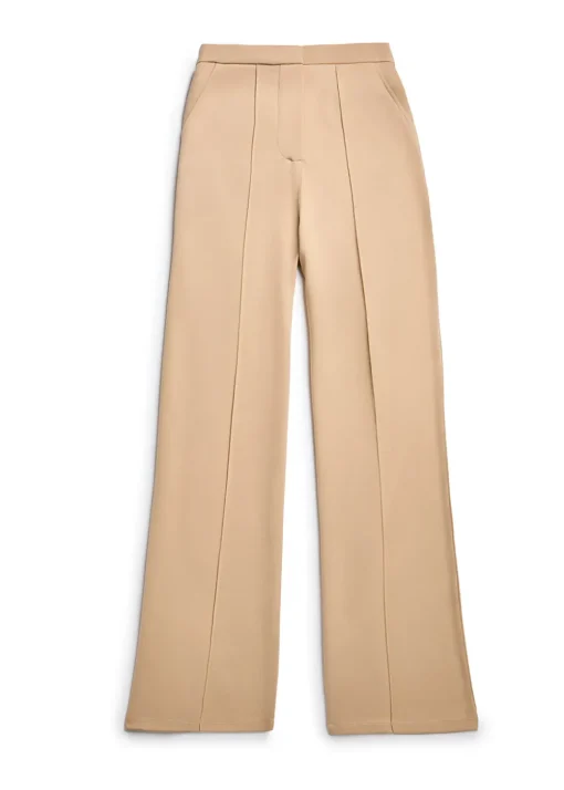 Wide Leg Pants - Camel