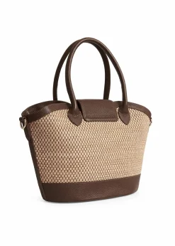 Windsor Basket Bag - Tan