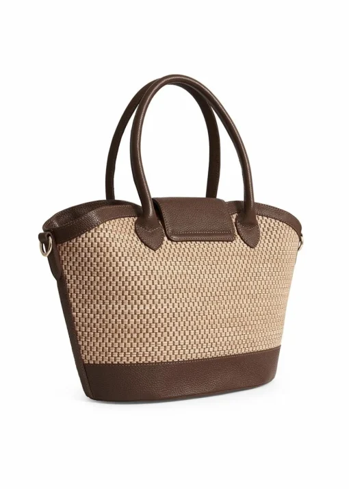 Windsor Basket Bag - Tan