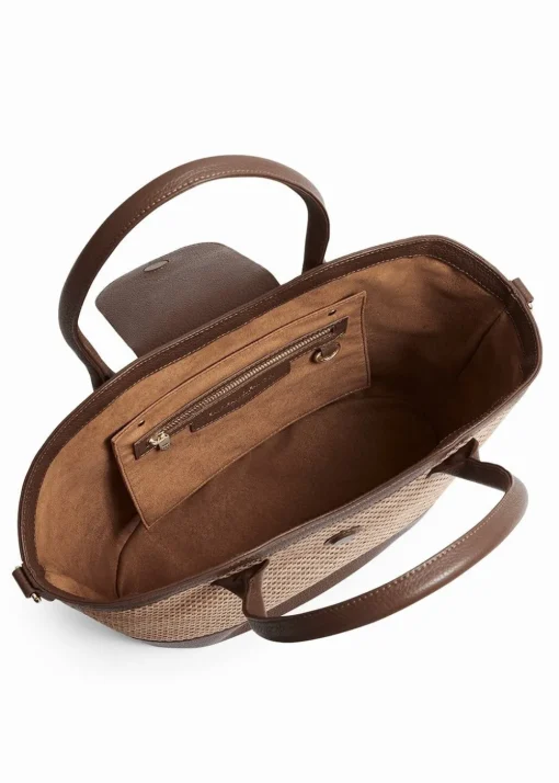 Windsor Basket Bag - Tan