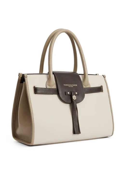 Windsor Handbag - Neutral Tri-Colour