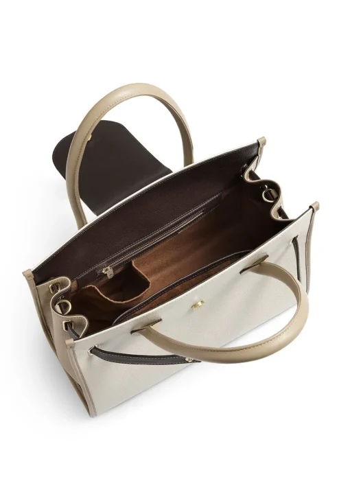 Windsor Handbag - Neutral Tri-Colour