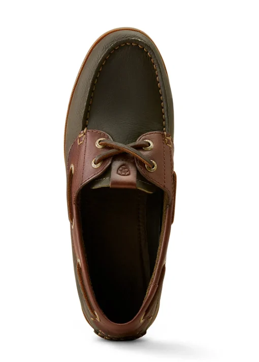 Women's Antigua Deck Shoes - Olive Night