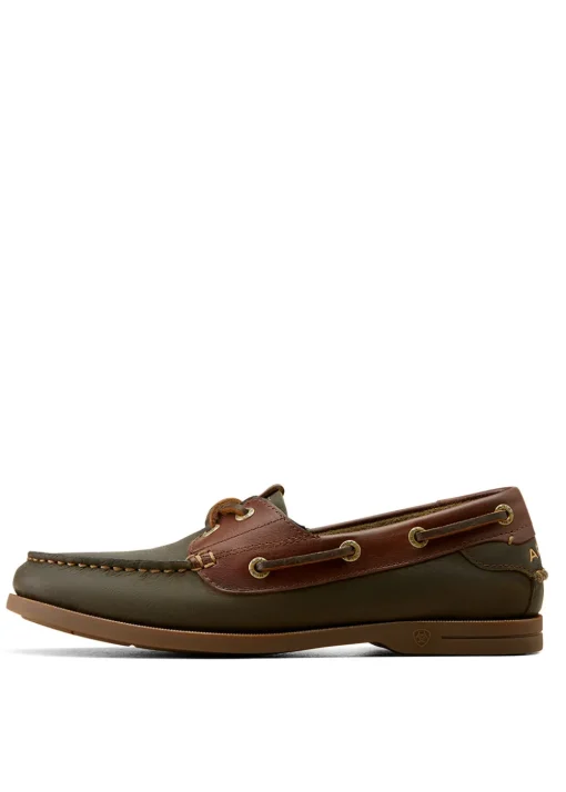 Women's Antigua Deck Shoes - Olive Night